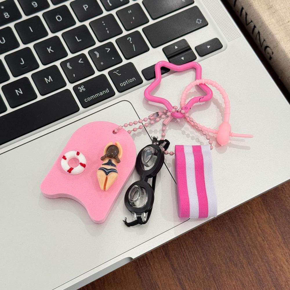 Creative Floating Key Ring Funny Diving Mask Bag Pendant Swimming enthusiast