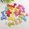 Niucky 18mm Dog Bone Shaped Nylon Plastic Buttons Washable 2-Hole Colorful Cartoon Pet Apparel Toy Making Craft