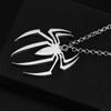 Spindelpunkhängen Kedja Herrhalsband Silverfärgad Halskedja Gotiskt par Streetwear presenter