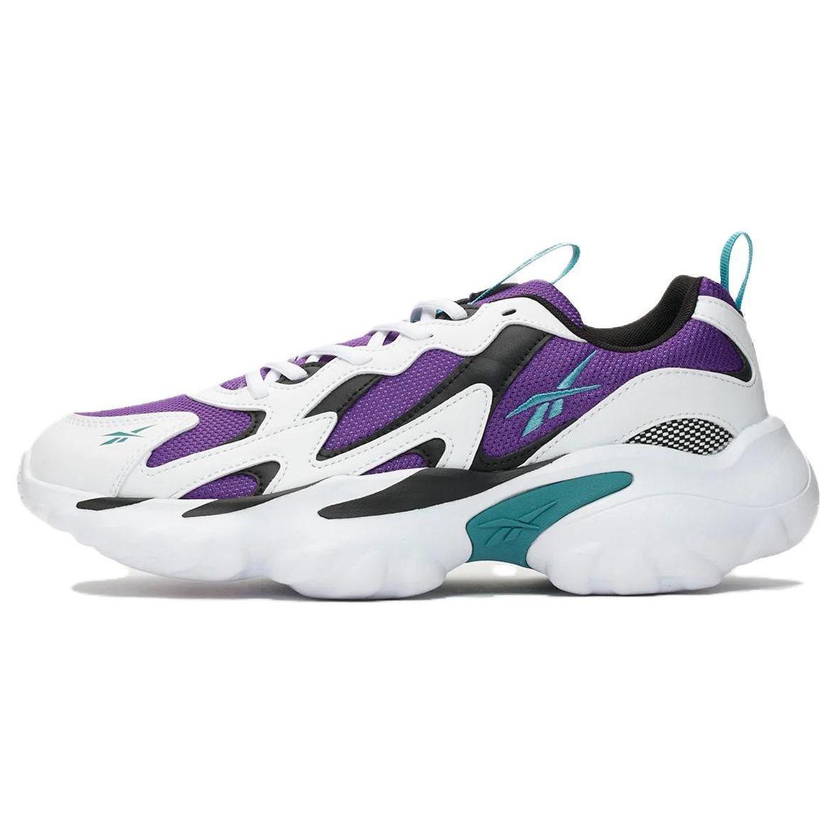 

Кроссовки унисекс Reebok DMX Series 1000 белые фиолетовые DV8743