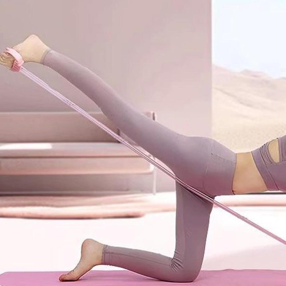 The Resistance Band with Handle and the Sports Band with Detachable Resistance Tube Are Suitable for Exercise, Physical Therapy,