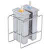 2-delige set Roestvrij Staal Roestvrij Staal IJslollyvorm Ronde Kop DIY IJsmaker DIY IJsmaker