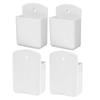 4 Pcs Remote Control Hanger Wall Mount Holder Storage Box Controller Rack Remote ganizer Office Wall ganizer Storage Holders
