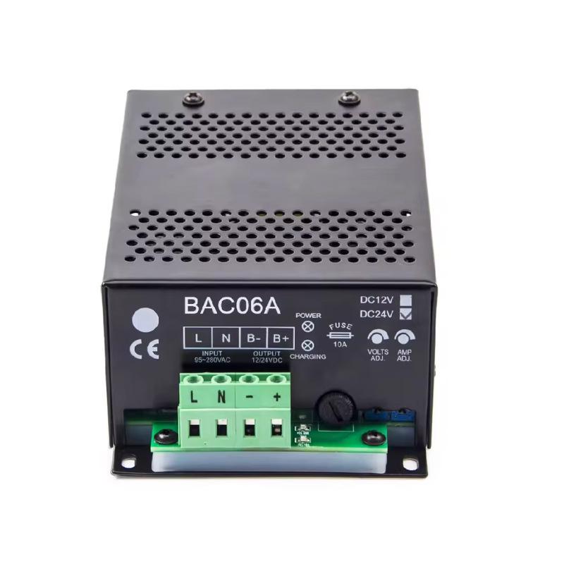 Умное высококачественное импульсное зарядное устройство для свинцово-кислотных аккумуляторов дизельных двигателей BAC06A, 12В/24В 12V