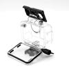 Waterdichte Behuizing voor Actiecamera voor    3/4 IP68 Waterdicht Hoge Licht   PC 316 Roestvrij Staal Gehard Glas Stofdicht Valbestendig