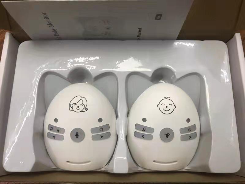 V30 Wireless Two-Way Baby Monitor with Sound Alerts and Battery Power