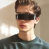 Punk Rivets Sunglasses Lightweight PC Studs Party Dance Eyewear For Outdoor Sports And Street Fashion