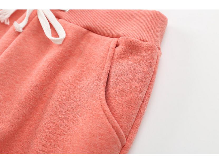 Pantaloni Casual Caldi da Donna in Lana d'Agnello con Plus Velluto - Dimagranti, con Polsini, Gamba Dritta, Tuta per Autunno e Inverno