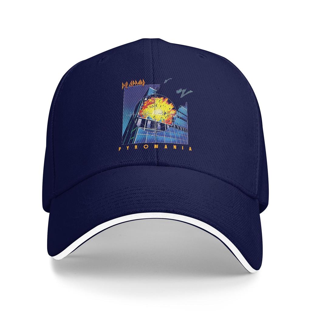 Summer Def Leppard Pyromania Baseball Cap Outdoor Sports Casual Design Sun Trucker Hat Unisex Men Sunscreen Snapback Cap