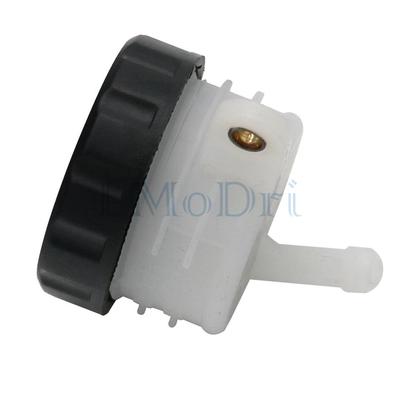 LMoDri Refit Motorcycle Foot Rear Brake Master Cylinder Tank Oil Cup Fluid Bottle