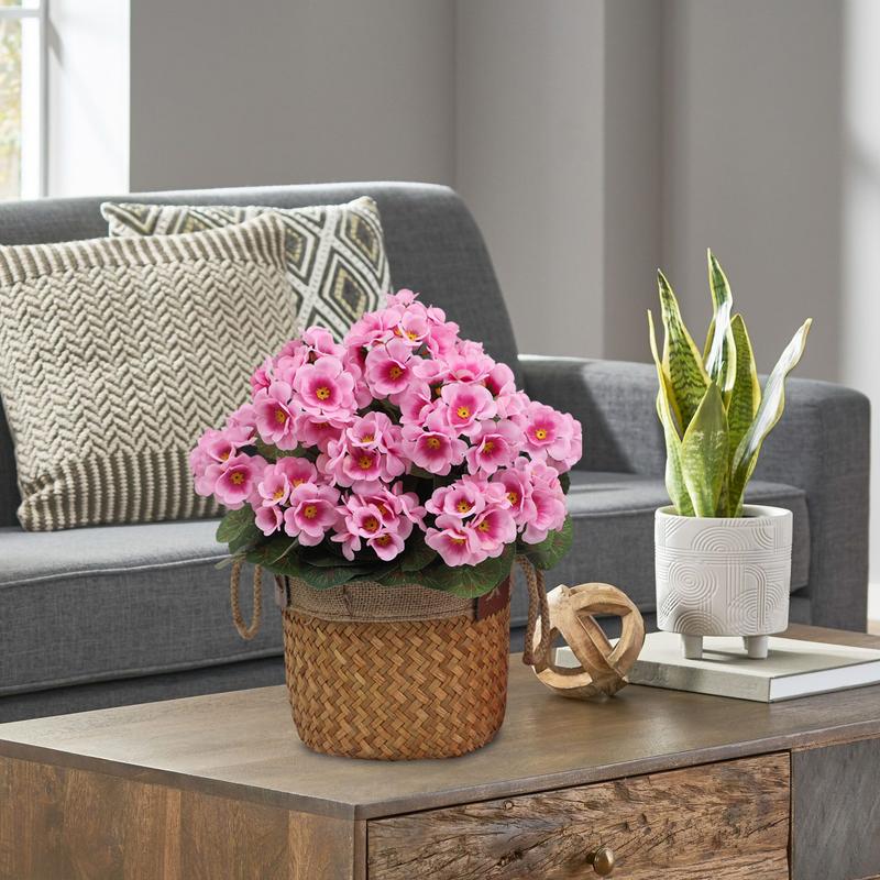 Artificial Geranium Flowers Wedding Bouquet Fake Flowers Silk Geranium Plants Bouquet Home Outdoor Garden Bonsai Decoration DIY