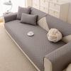 1 Stück schlichter, einfacher, gesteppter, rutschfester Sofabezug, Sofabezug, Möbelschutz für Schlafzimmer, Büro, Wohnzimmer, Heimdekoration