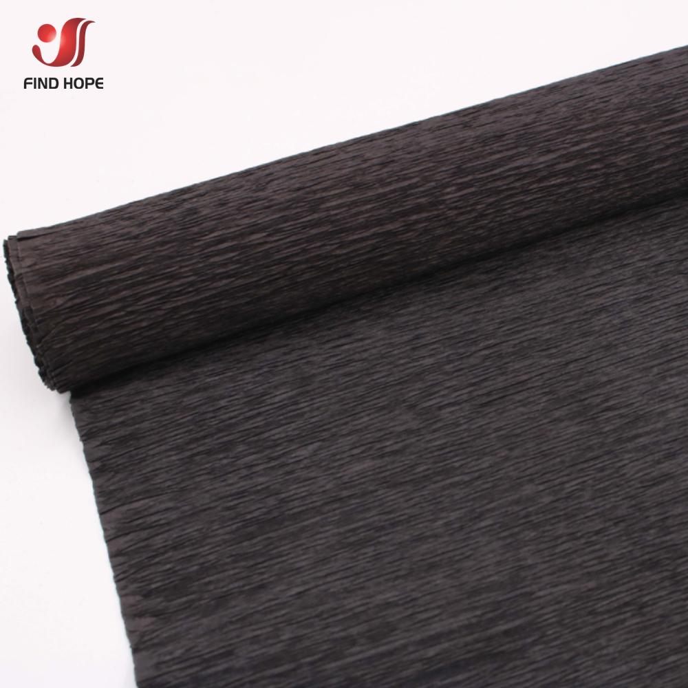 15 Colors 250x25cm Colored Crepe Paper Roll Origami Crinkled Crepe Paper DIY Flowers Decoration Gift Wrapping Paper Fold Crafts
