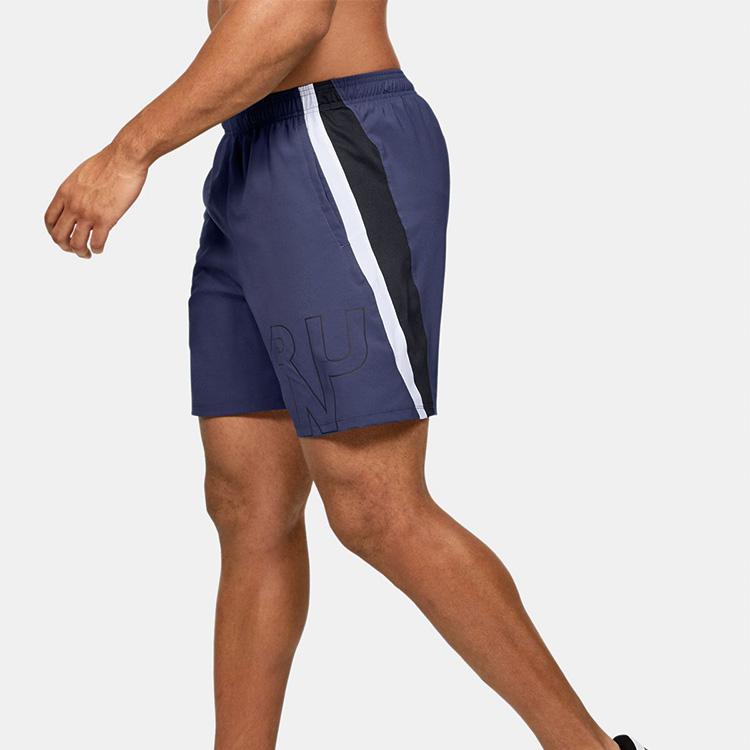 Under Armour Running Shorts 7-Inch Men Bottoms Ink-Blue 1350153-497