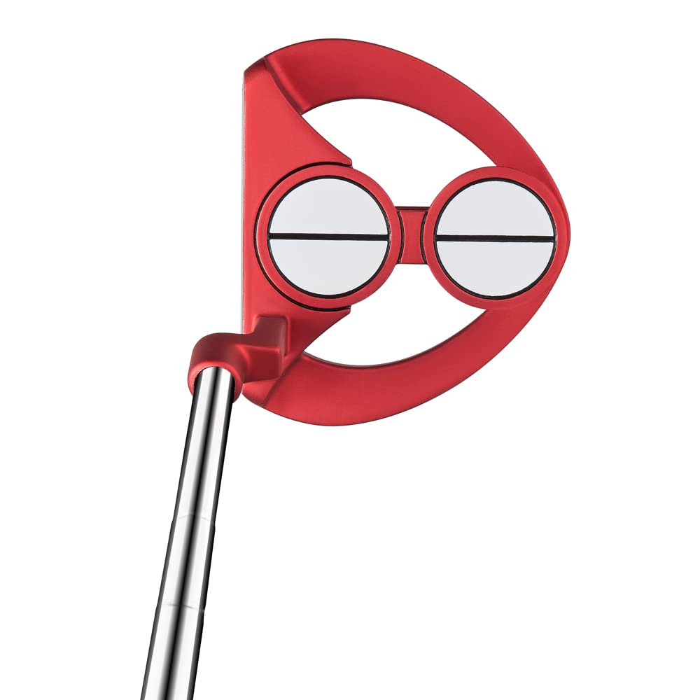 

MAZEL Men s Right-Handed Golf Putter Club, Loft: 3.5, Lie: 72°, Shaft Length: 34 inches, Club Number: Putter (GS8, Red Grip)