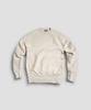 Kaembeoseupocheuweeo Cross Knit Crew Neck Sweatshirt, Natural (A Type)