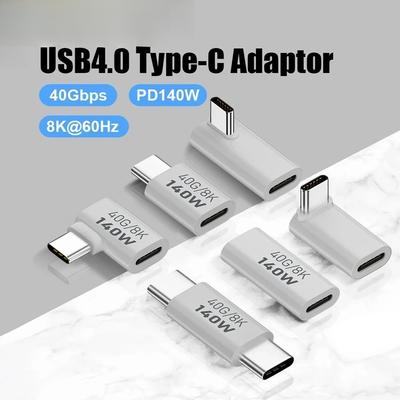 140W Adaptor USB 3.0 To Type C OTG Charger Type-C To USB Male To Type-C Adapt Converter for iPhone MacBook USB Adapter Connector