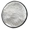 Parked Car Steering Wheel Cover, Soft Quilted Sun Cover, Foldable 43 cm Accessory for Daily Drivers in Warm Weather