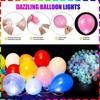 50pcs Mini LED Round Balloon Lights Colored Luminous Flash Tumbler Ball Lamp Lantern Light For Christmas Wedding Party Decor Wholesale