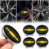 Hot 4pcs 56/60mm Car Wheel Center Cap Hub Cover Badge Car For Chevrolet Colorado