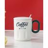 Creative Retro Ceramic Cups High Appearance Level Drinking Cups Couple Mugs LIDS  Personalized Cups  Coffee Cups