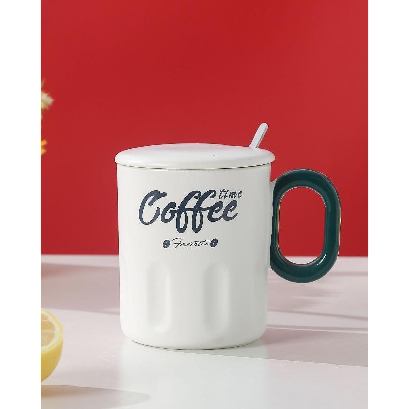 Creative Retro Ceramic Cups High Appearance Level Drinking Cups Couple Mugs LIDS  Personalized Cups  Coffee Cups