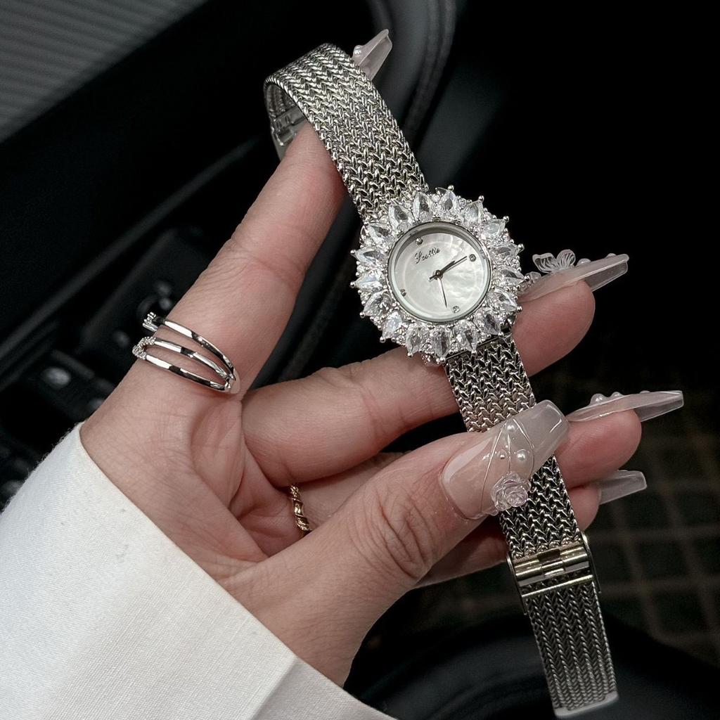 Watch Women'S Retro Sense Light Luxury Wheat Ear Strap Women'S Watch With Diamonds High Value