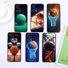 Capa de Celular Legal de Basquete Esportivo Para Xiaomi Redmi Note 15 14 13 12 12S 11E 11 11S Pro Plus 4G 5G Preto TPU Macio