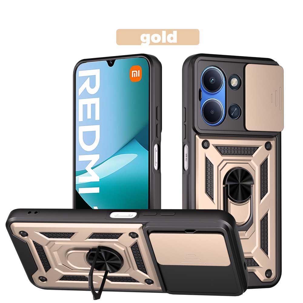 Nárazuvzdorný pancéřový obal pro Redmi 15C 4G 171,6 MM Držák do auta Kryt telefonu pro Redmi 15C Ochrana objektivu fotoaparátu Fundas
