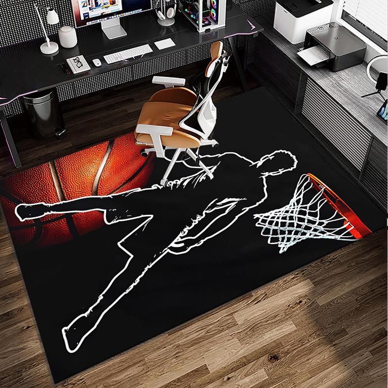 Baseball Feuerkraft Büro Teppich Stuhlmatte, Spielteppich, Geeignet für Eingang, Schlafzimmer, Wohnzimmer, Schreibtisch, Weihnachtsgeschenk