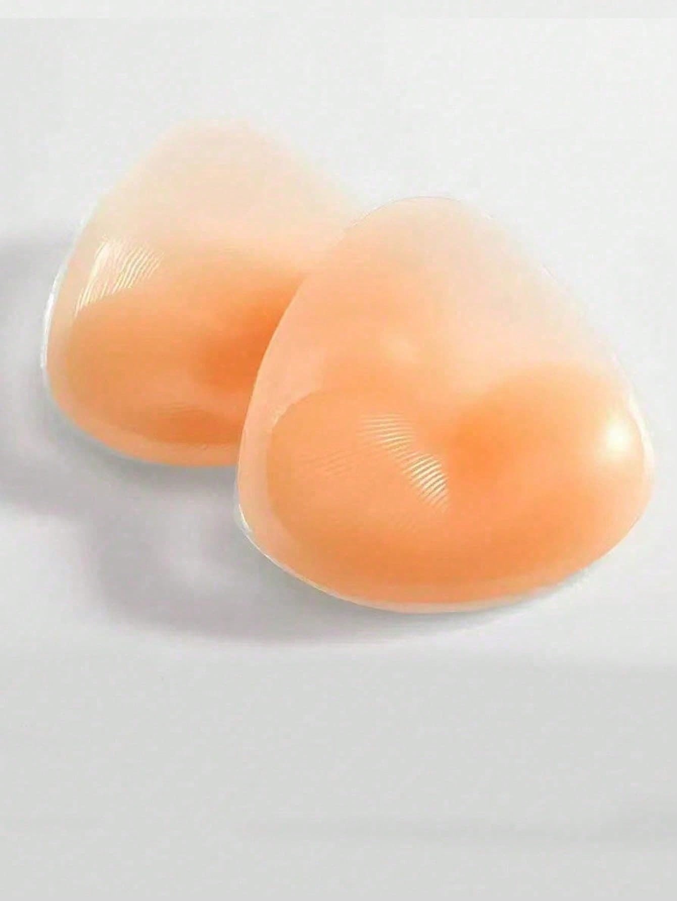 1 Pair Of Reusable Silicone Breast Pads, Invisible Lift, Push Up The Breasts, Make Small Breasts Look Bigger. Suitable For Swimsuits And Underwear one-size разноцветный