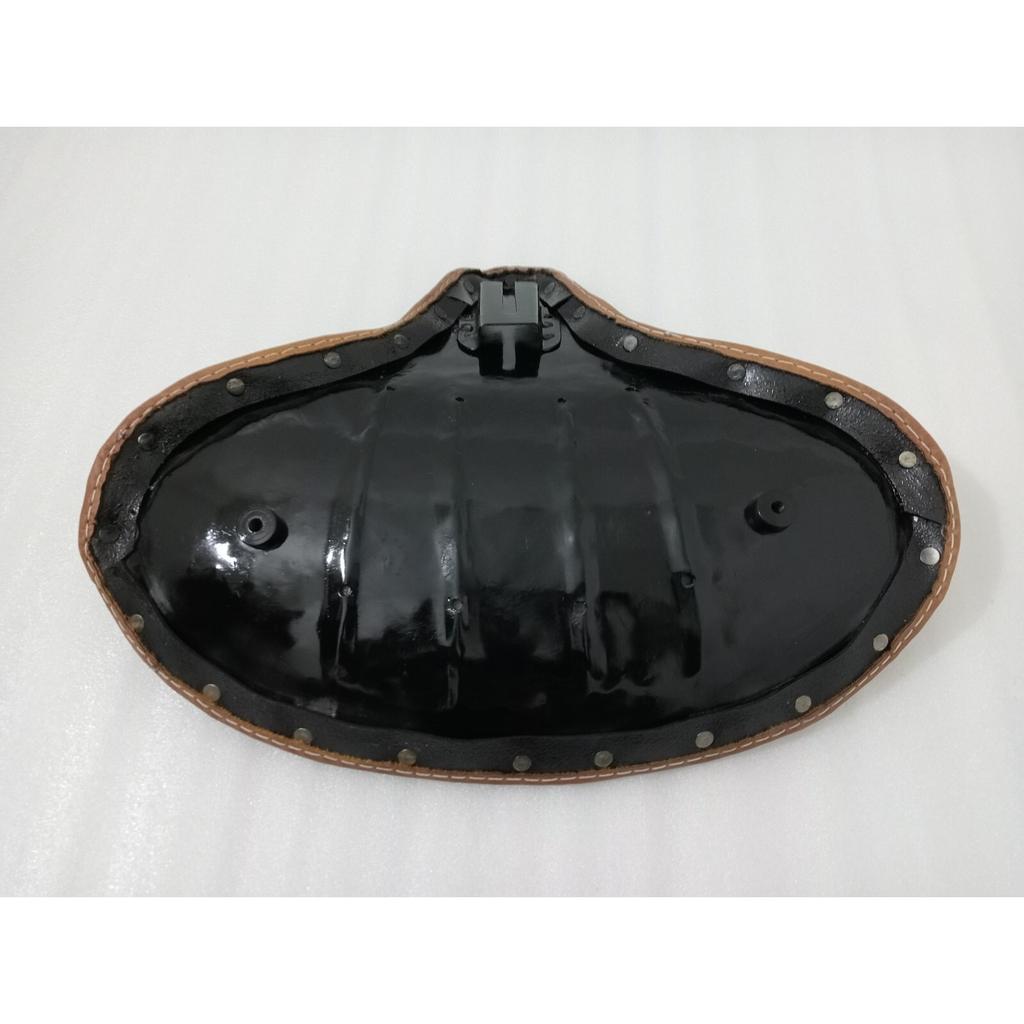 Genuine Leather HARLEY WLA WLC VL UL EL WL KNUCKLEHEAD SOLO SEAT FLATHEAD BROWN