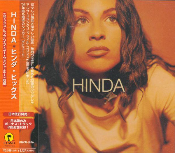 

CD HINDA HICKS - Hinda PHCR1870 Island Records 1998 Japan Rap & Hip-Hop/R&B Used