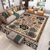 Retro European Flower Bird Tree Art Carpet Living Room Sofa Decoration Carpet Bedside Kitchen Coffee Table Foot Anti Slip Mat
