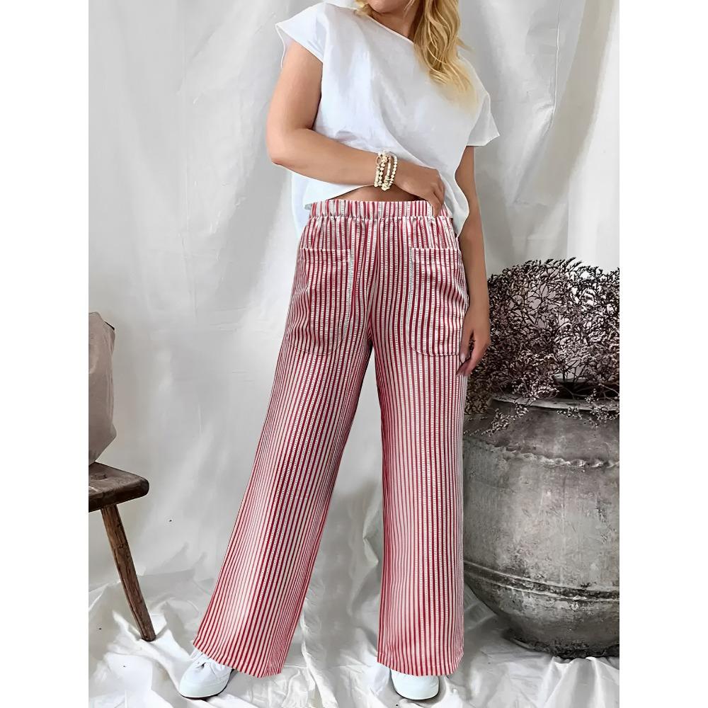 QICED Women's Fashion Casual Pants & Capris