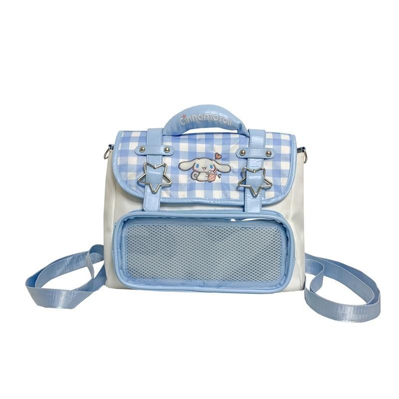 Cinnamoroll Student Backpack With Cartoon Pattern And Large Capacity For School Use