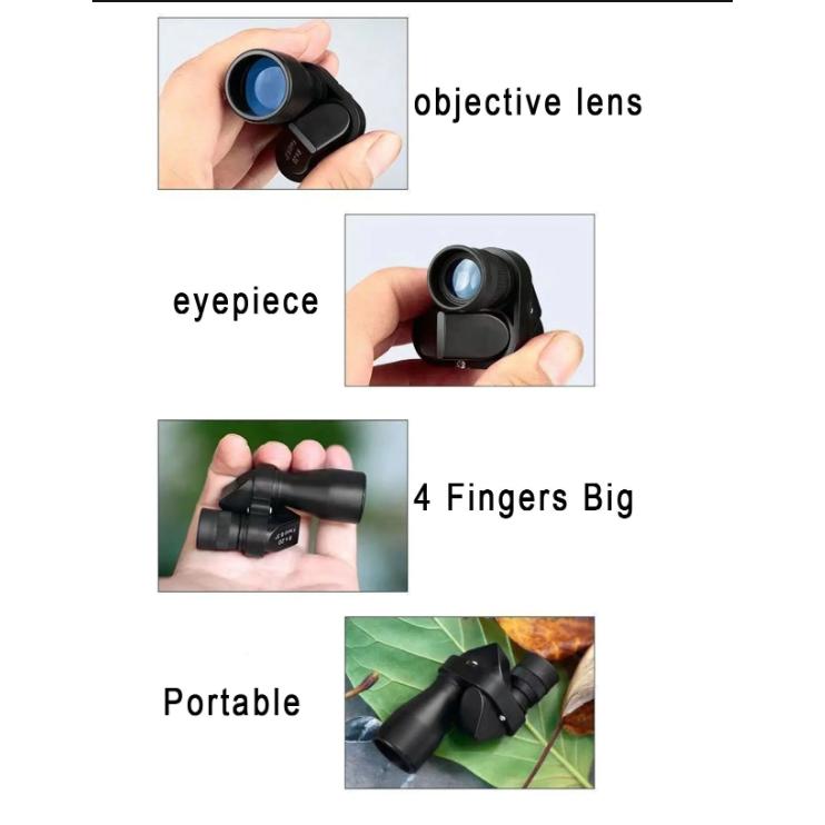 Tragbare HD Mini Tasche Monokulare Teleskop Hohe Vergrößerung Zoom Outdoor Angeln Teleskop Für Jagd Camping Bergsteigen