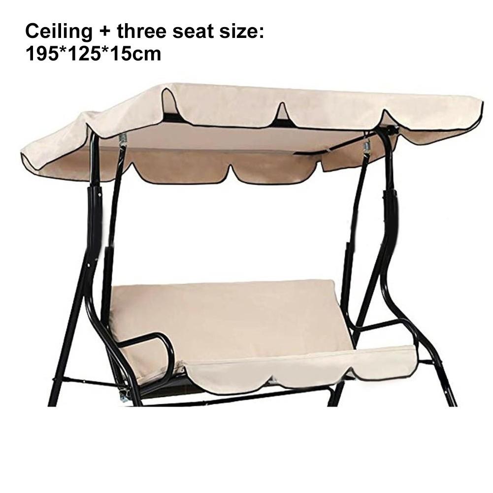 210d Outdoor Swing Canopy Cover Sun Canopy Cover Courtyard Rainproof Swing Cover