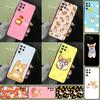 Cartoon Corgi Case For Oppo A60 A74 A94 A54 A18 A38 A58 A78 A98 A40 A80 A16 A76 A96 A15 A57S A17 A77 Cover