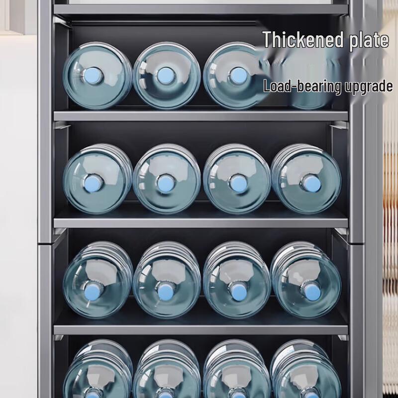 Multi-functional Carbon Steel Kitchen Storage Rack