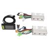 Dual Drive Electric BikeController Set with LCD Meter 500W 24V 36V 48V 25A Aluminum Alloy for Electric Bicycle
