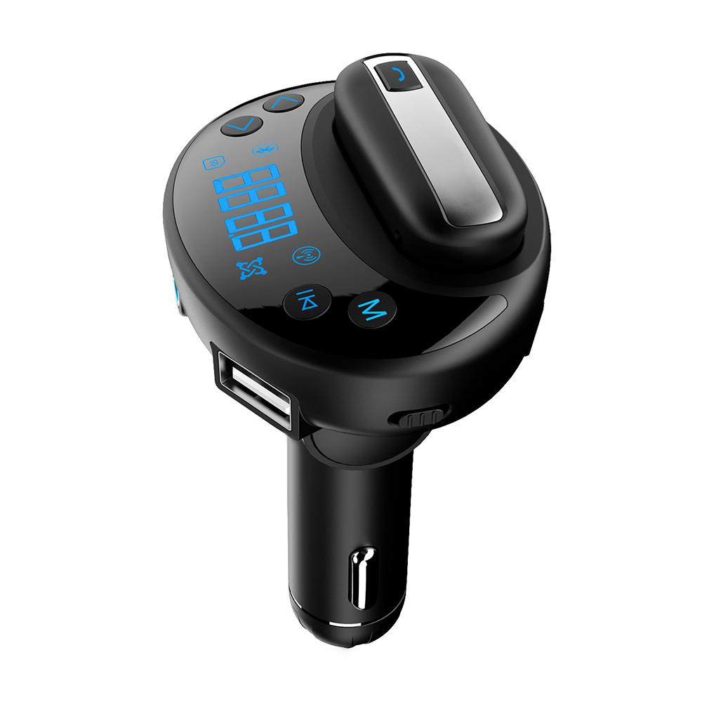 Multifunction Hands-free Cigarette Charging Bluetooth Phone Transmitter Player