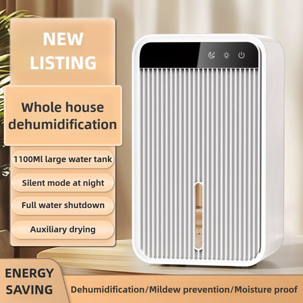 1100ml Indoor Mini Moisture-proof Air Dryer Large Water Tank Dehumidifier Household Bedroom Silent Small Moisture Absorber