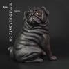 Wildlife Simulation Pug Figurine Toy for Kids