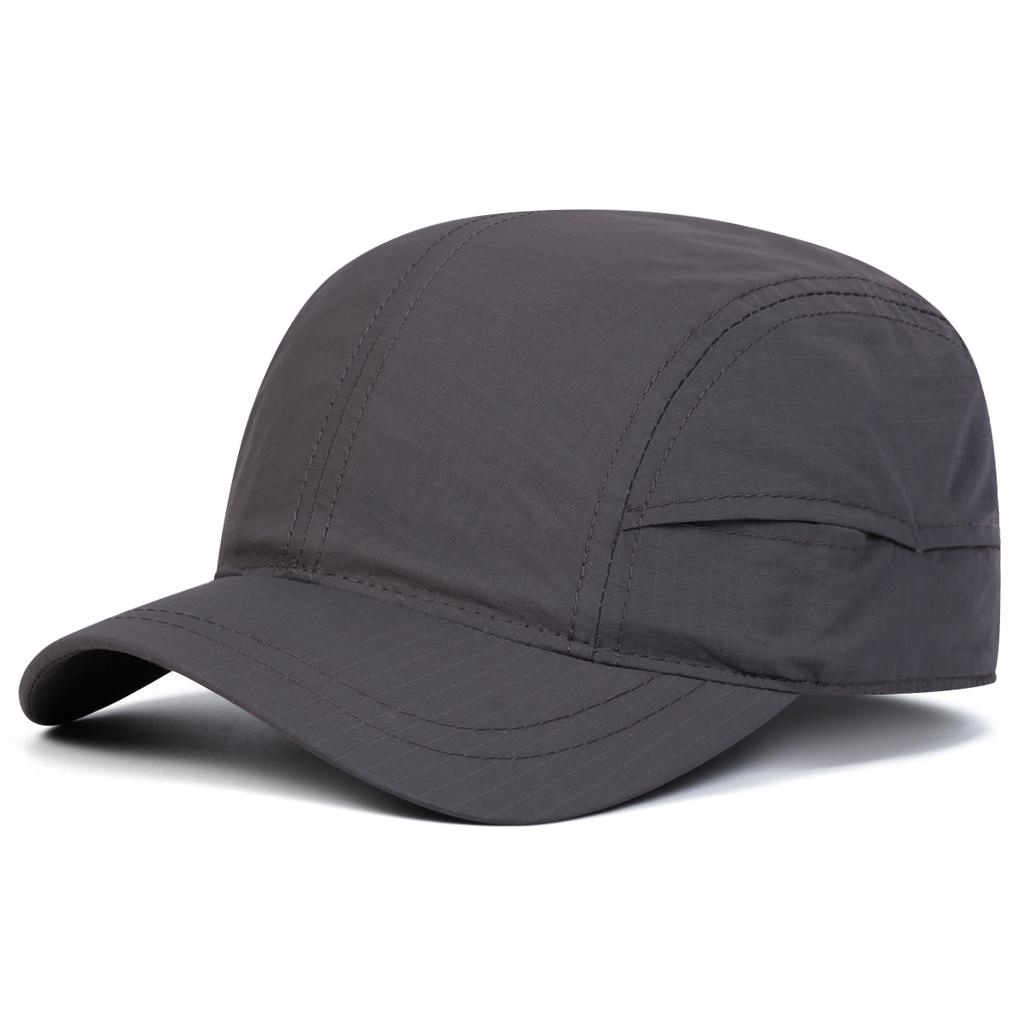 Unisex Solid Color Baseball Caps Quick Drying Hat Outdoor Adjustable Spring and Autumn Casual Sunscreen Hat