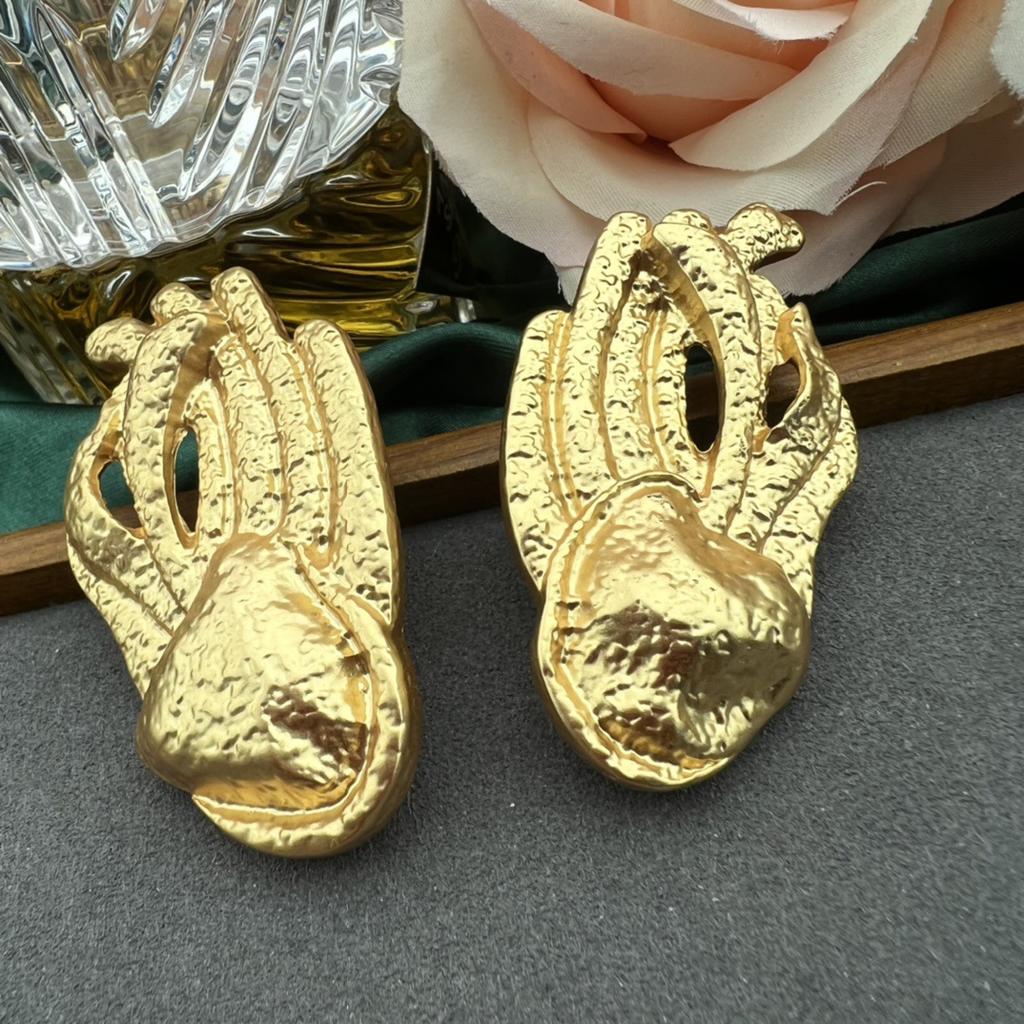 2022 New Products 16 Colors New Rhinestones Jewelry Statement Earrings Big Glass Drop Earrings for Women Fashion Accessories