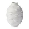Scandinavian White Ceramic Vase Decoration Home Decoration Crafts Modern Interior Decoration Countertop Vase Art Face Shape Vase
