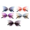 Vintage Eyewear Fashion Rimless Sunglasses Butterfly Sunglasses Retro Sun Glasses UV protection