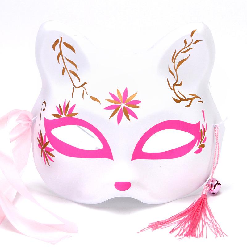 Children's Cute Fox Mask: Half-Cat Face Cosplay Costume for Fun and Safe Performances