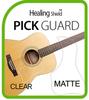 Healing Shield Style Type Clear Matte Premium Acoustic Guitar Pickguard